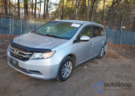 2015 Honda Odyssey Ex из США, поврежденный, VIN 5FNRL5H47FB040234